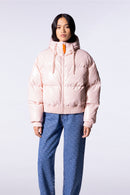 Doudoune courte brillante Nine