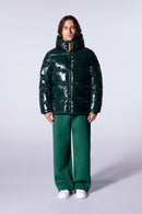 Doudoune brillante avec capuche ajustable Vianney Bright