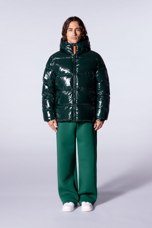 Doudoune brillante avec capuche ajustable Vianney Bright