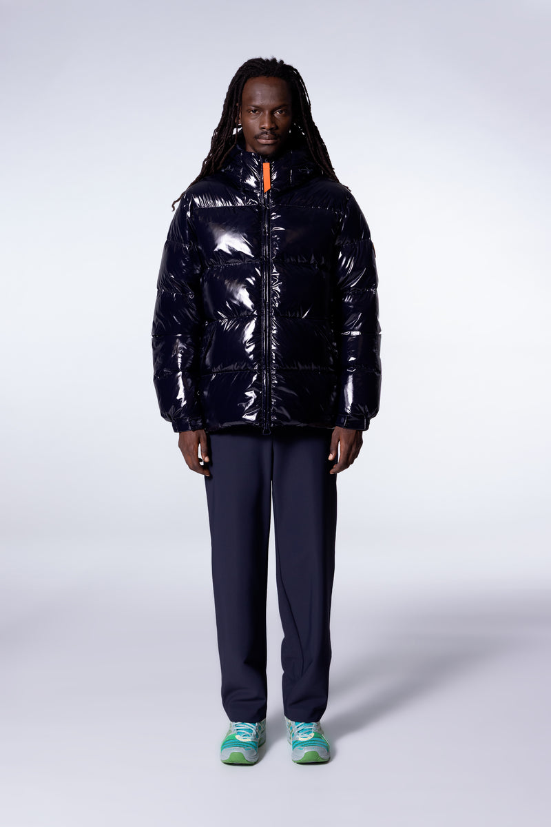 Doudoune brillante avec capuche ajustable Vianney Bright