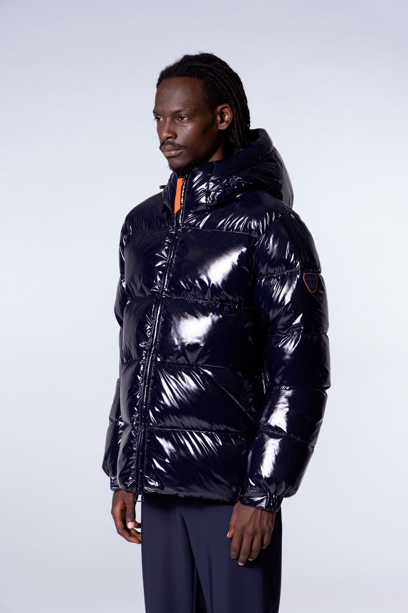 Doudoune brillante avec capuche ajustable Vianney Bright