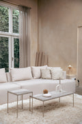 Stray - Side Table - Solid Marble - Gray Marble