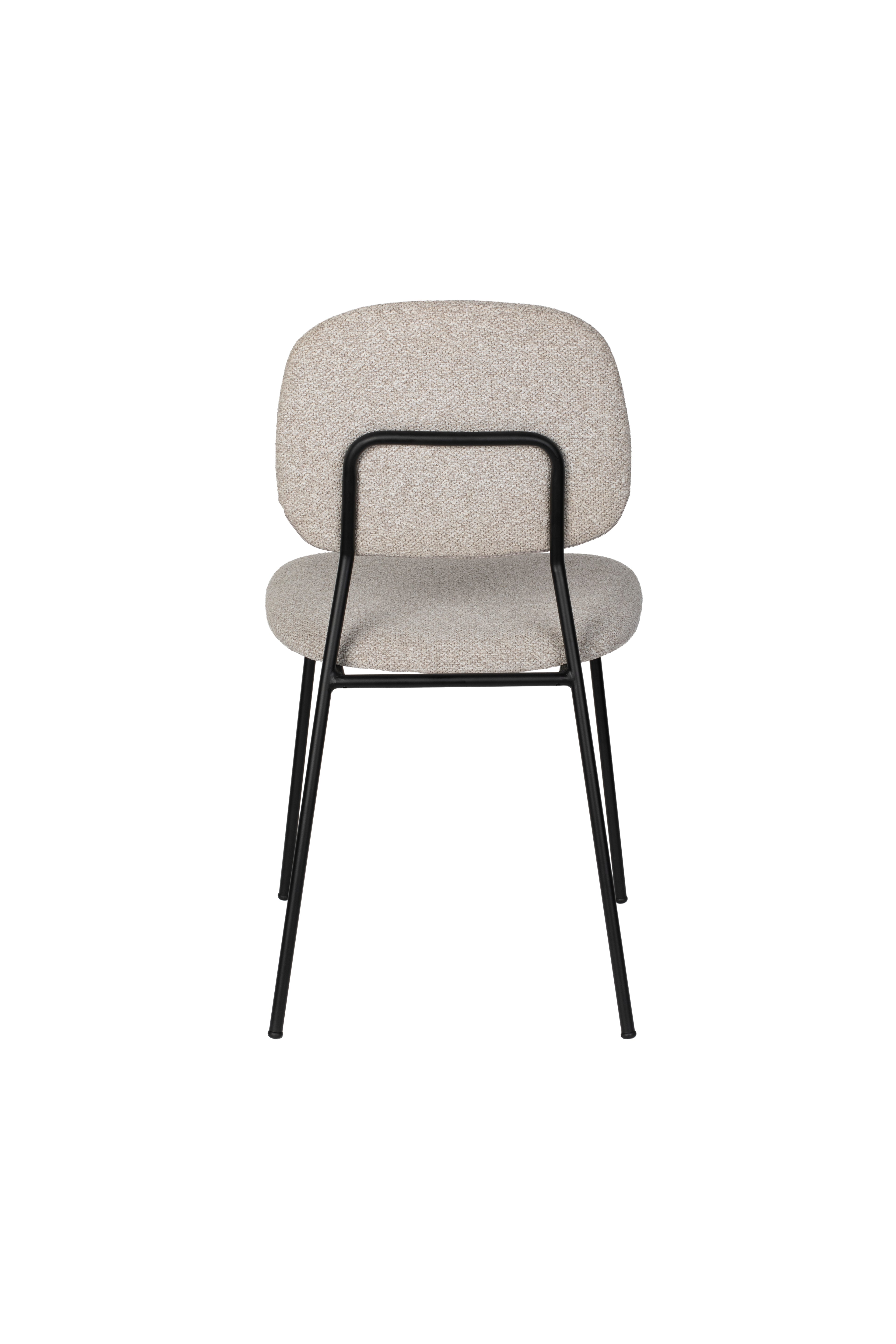 Roos - Dining Room Chair - Metal - Light Beige