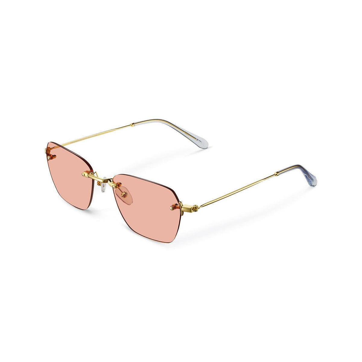 Lunette De Soleil Hakim Gold Peach
