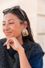 HALO Gold - Steel Earrings