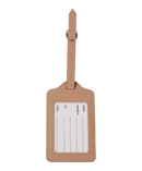 Etiquette a bagages GYL champagne vue dos carte identification fond transparent
