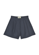 Short Hannah Linen - Navy Blue