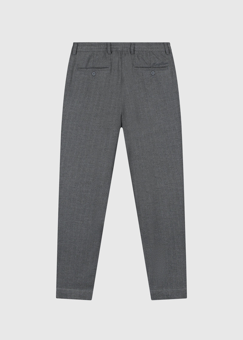 The Herringbone Pants - Anthracite
