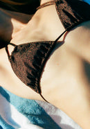 Hartley Bikini Top - Brown
