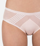 woman wearing seamless panties for cycling or riding #color_nude