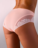 woman wearing seamless sports panties hastko PANTY N°91 #color_nude