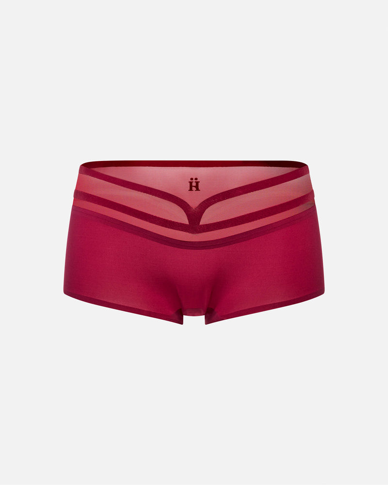 Ghost short deportivo sin costuras hastko SHORTY N°19 #color_tuscany-bordeaux