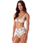 Rhythm - Haut De Maillot A Armatures Panama - Sable - Femme