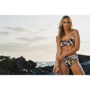 Rhythm - Top de bikini bandeau Colombo Crop Top - Negro - Mujer