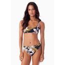 Rhythm - Top de bikini bandeau Colombo Crop Top - Negro - Mujer