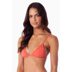 Rhythm - Haut De Maillot Bralette Seaside - Rubis - Femme