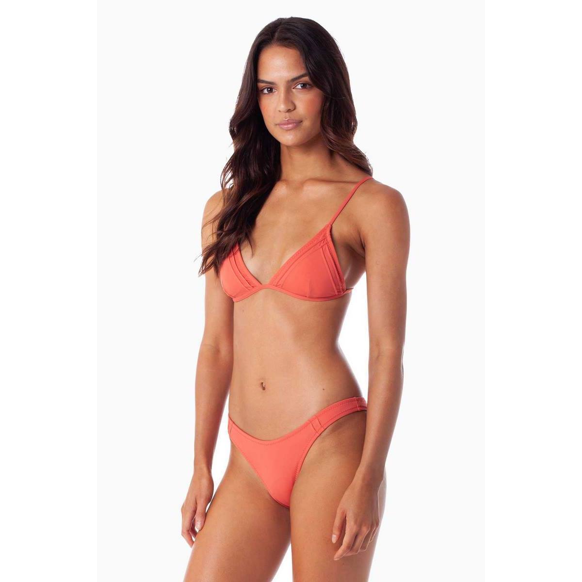 Rhythm - Haut De Maillot Bralette Seaside - Rubis - Femme