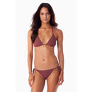 Rhythm - Top de bikini Tulum Slide - Algarroba - Mujer