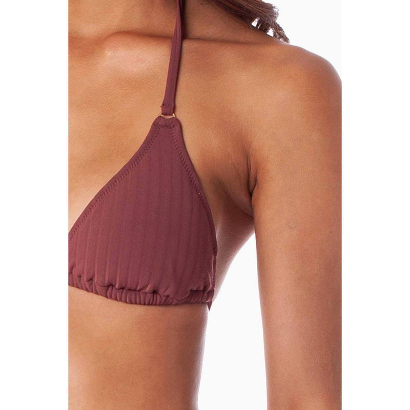 Rhythm - Top de bikini Tulum Slide - Algarroba - Mujer