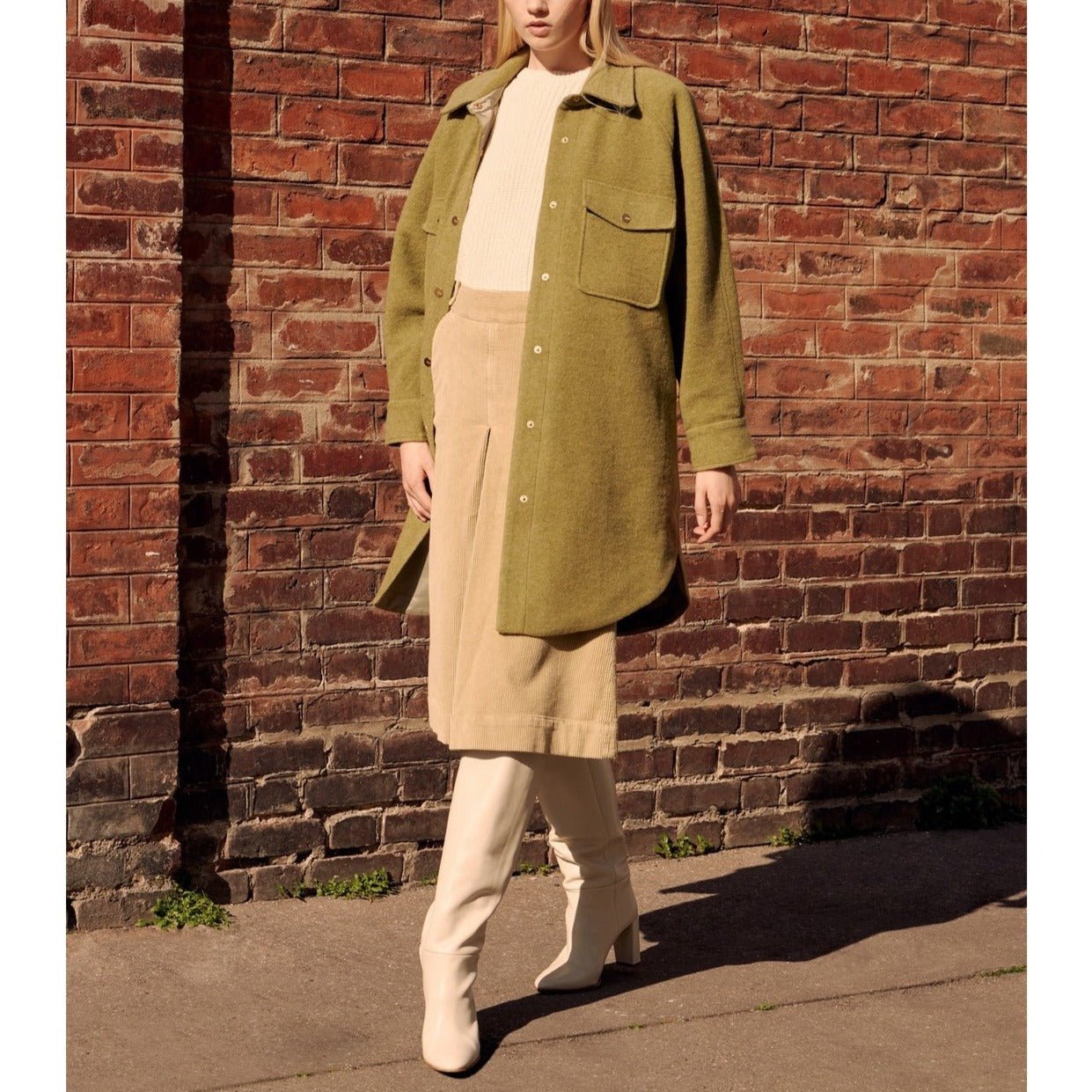 Abrigo Manah - Military Olive - Mujer