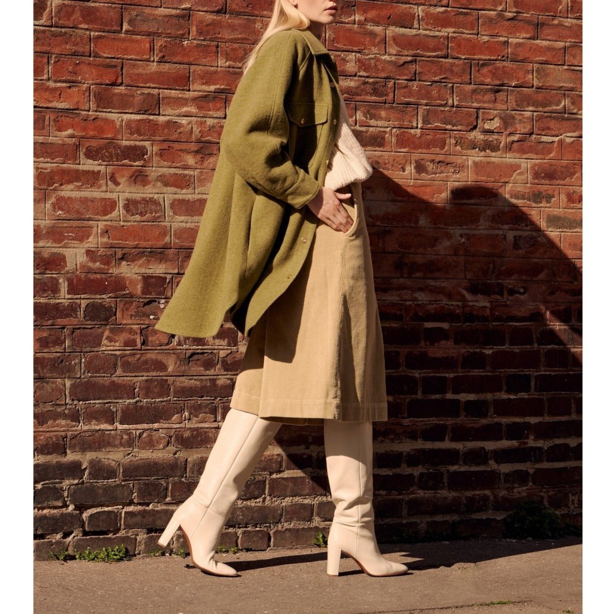 Abrigo Manah - Military Olive - Mujer