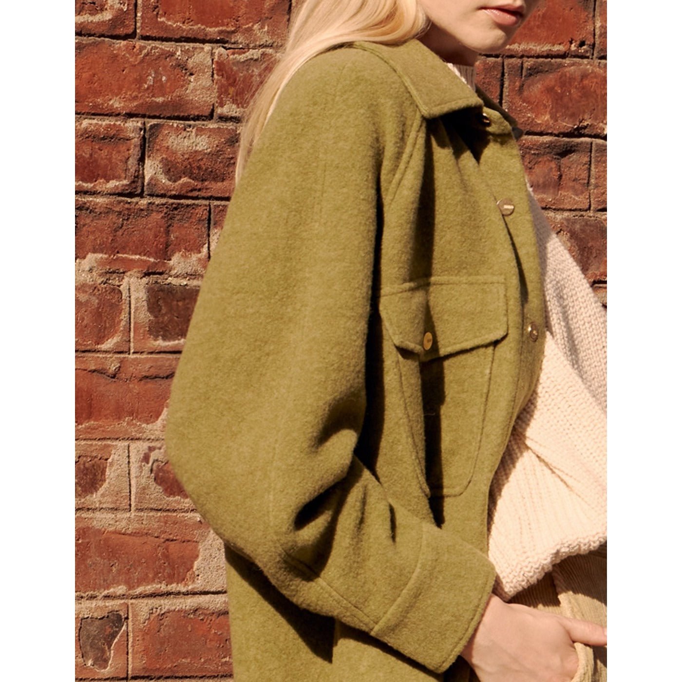 Abrigo Manah - Military Olive - Mujer