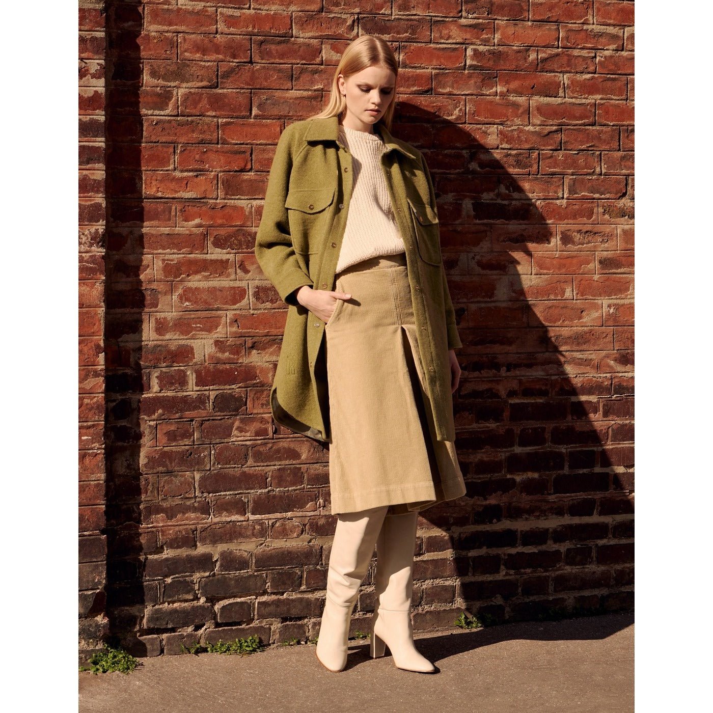 Abrigo Manah - Military Olive - Mujer