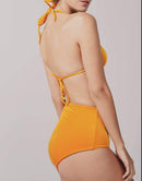 Triangle De Bain Hermosa - Yellow Velvet