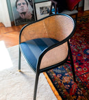 Fauteuil - Cavallo - Collaboration Kvadrat Et Raf Simons - Noir Et Bleu