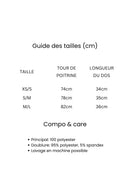 Haut Dos Nu En Organza Et À Volants - Abricot