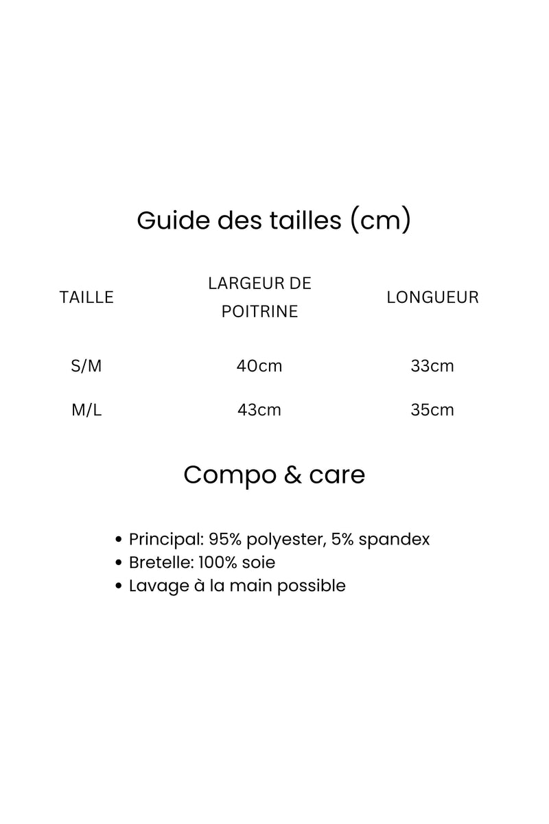 Haut Brodé À Dos Ouvert Et À Liens - Beige