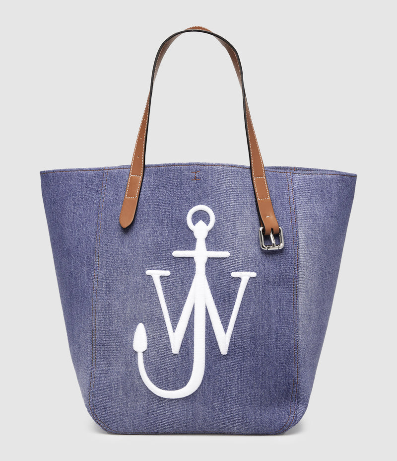 Jw Anderson - Cabas Belt Denim Blue - Femme