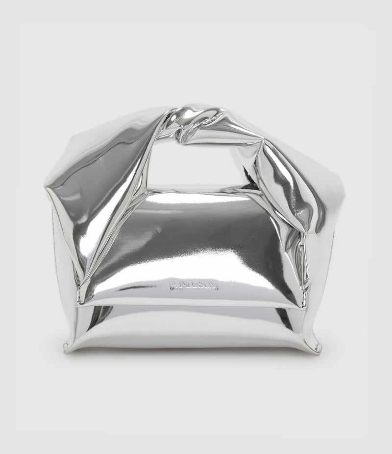 Jw Anderson - Sac Twister Small Silver - Femme