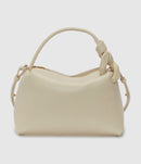 Jw Anderson - Sac The Jwa Corner Small Cuir Putty - Femme