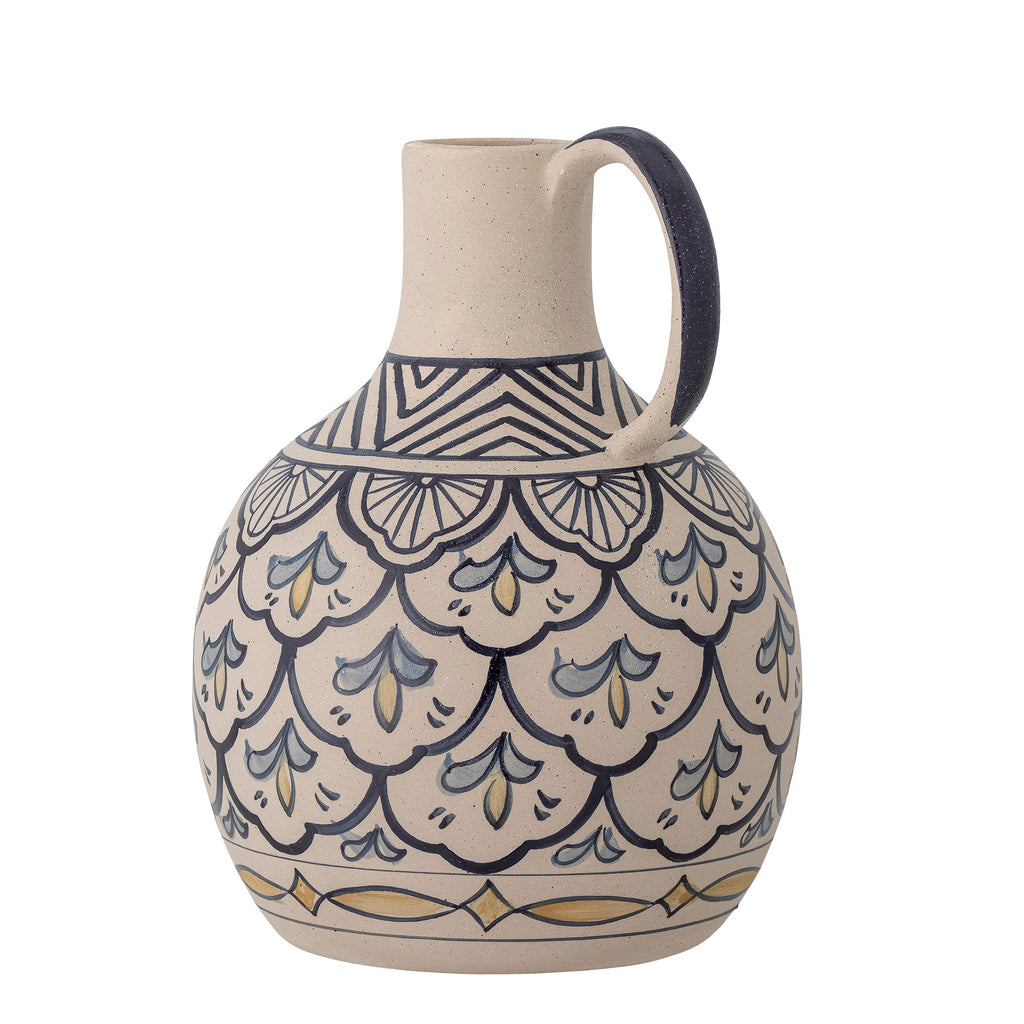 Nadya - Vase - Blue - Stoneware