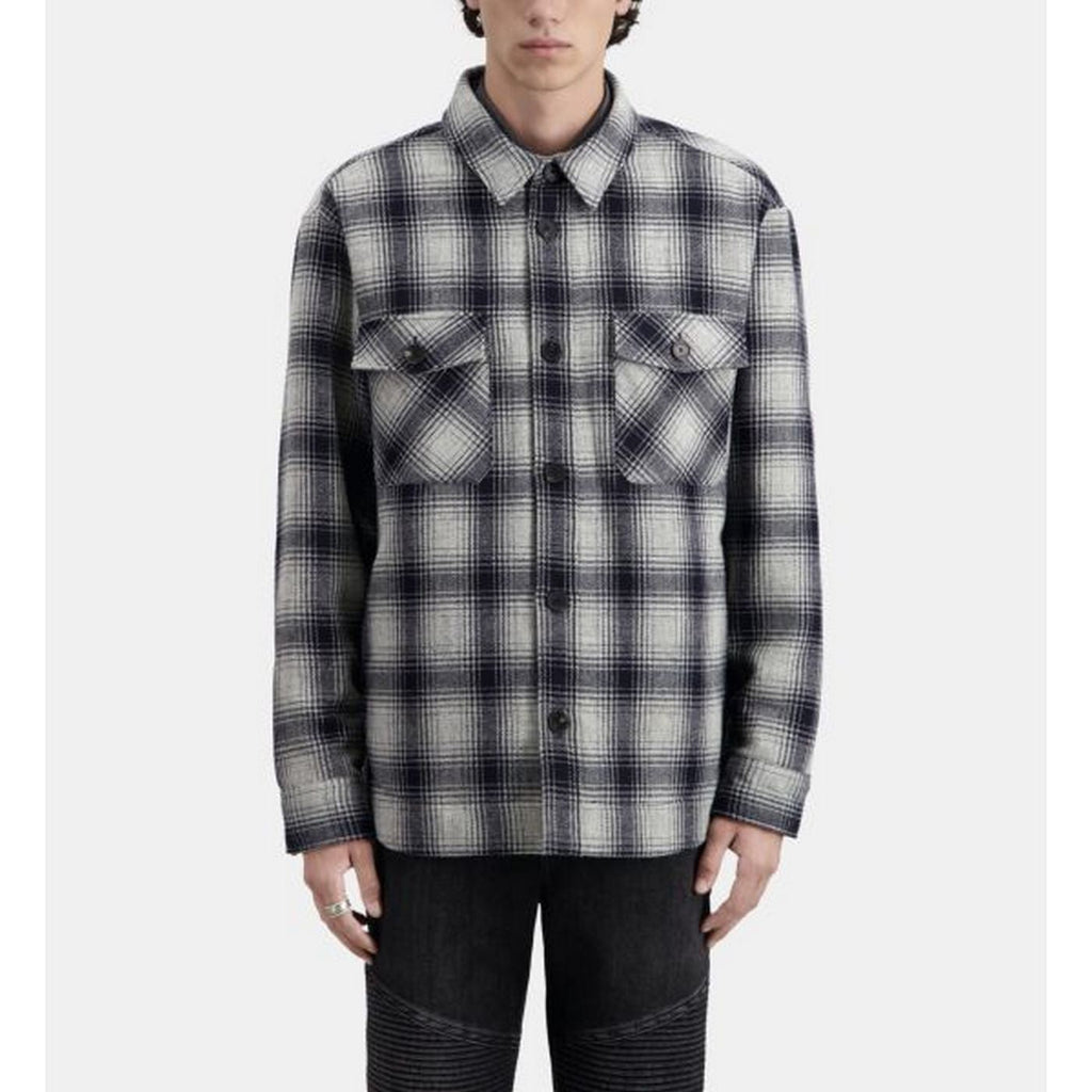 The Kooples - Quilted Overshirt With Padding - Men