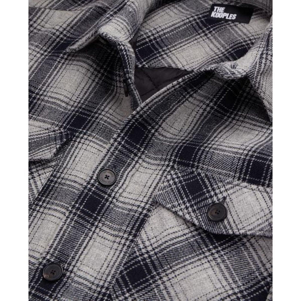 The Kooples - Quilted Overshirt With Padding - Men