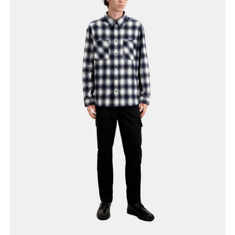 Chemise Manches Longues A Carreaux - Homme