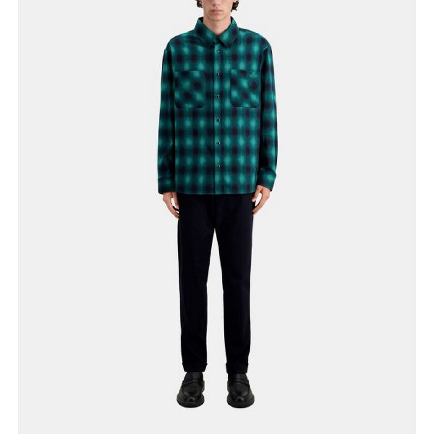 The Kooples - Camisa Manga Larga a Cuadros - Hombre
