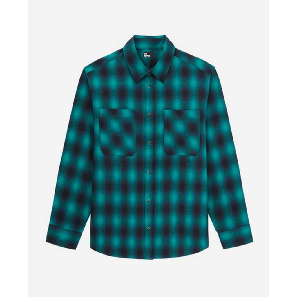 The Kooples - Camisa Manga Larga a Cuadros - Hombre