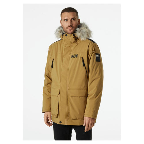 Parka Reine Extérieur Tech - Maron - Homme