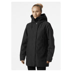 Cortavientos W Victoria Mid Length - Negro - Mujer