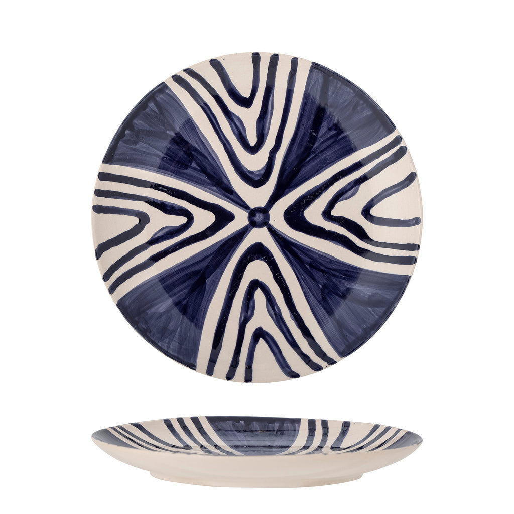 Shama - Plate - Blue - Stoneware
