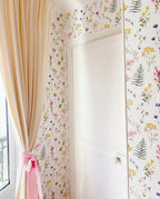 Herbarium Wallpaper - White