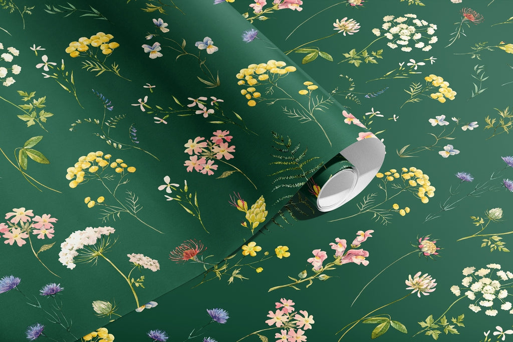 Herbarium Wallpaper - Meadow