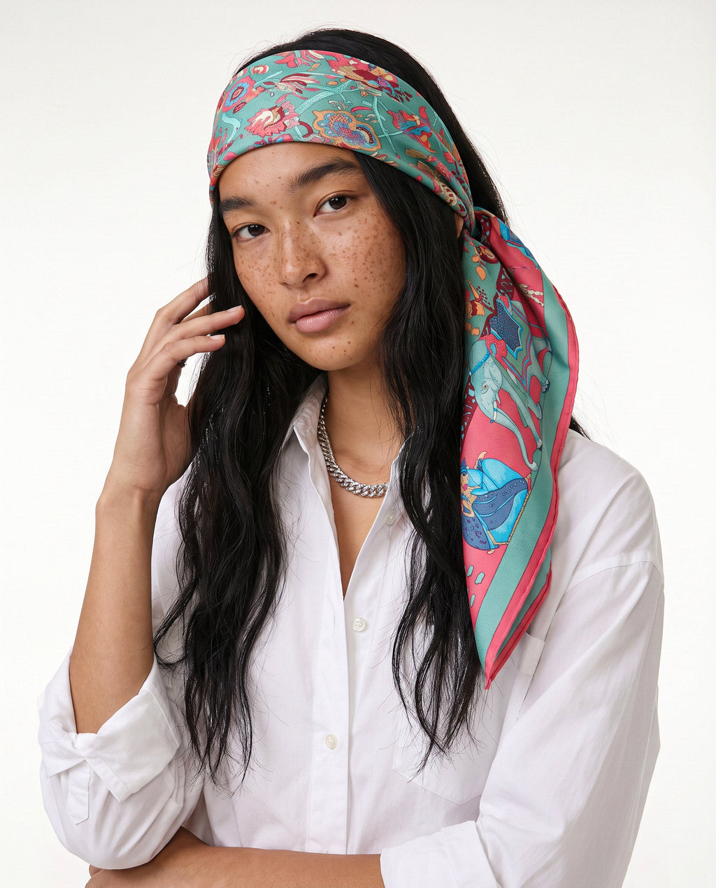 Pañuelo Hermès Fantasías Indias
