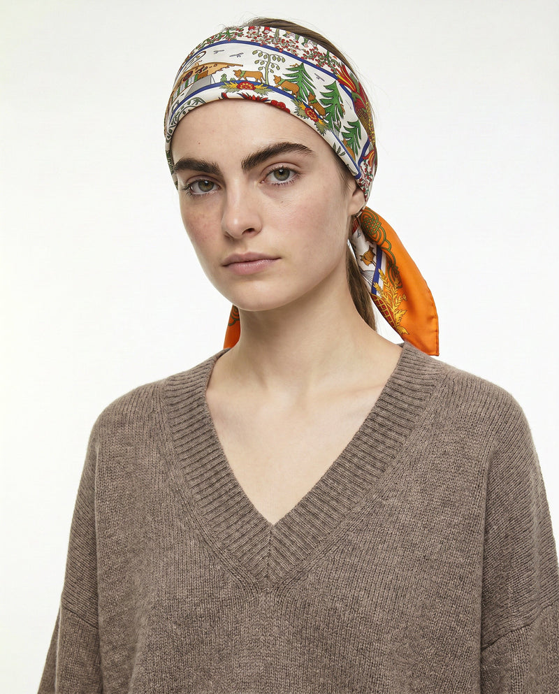 Bufanda Hermès “Découpages”