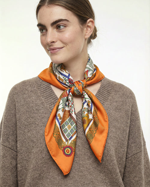 Bufanda Hermès “Découpages”