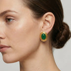 Pendientes Old Money Verde