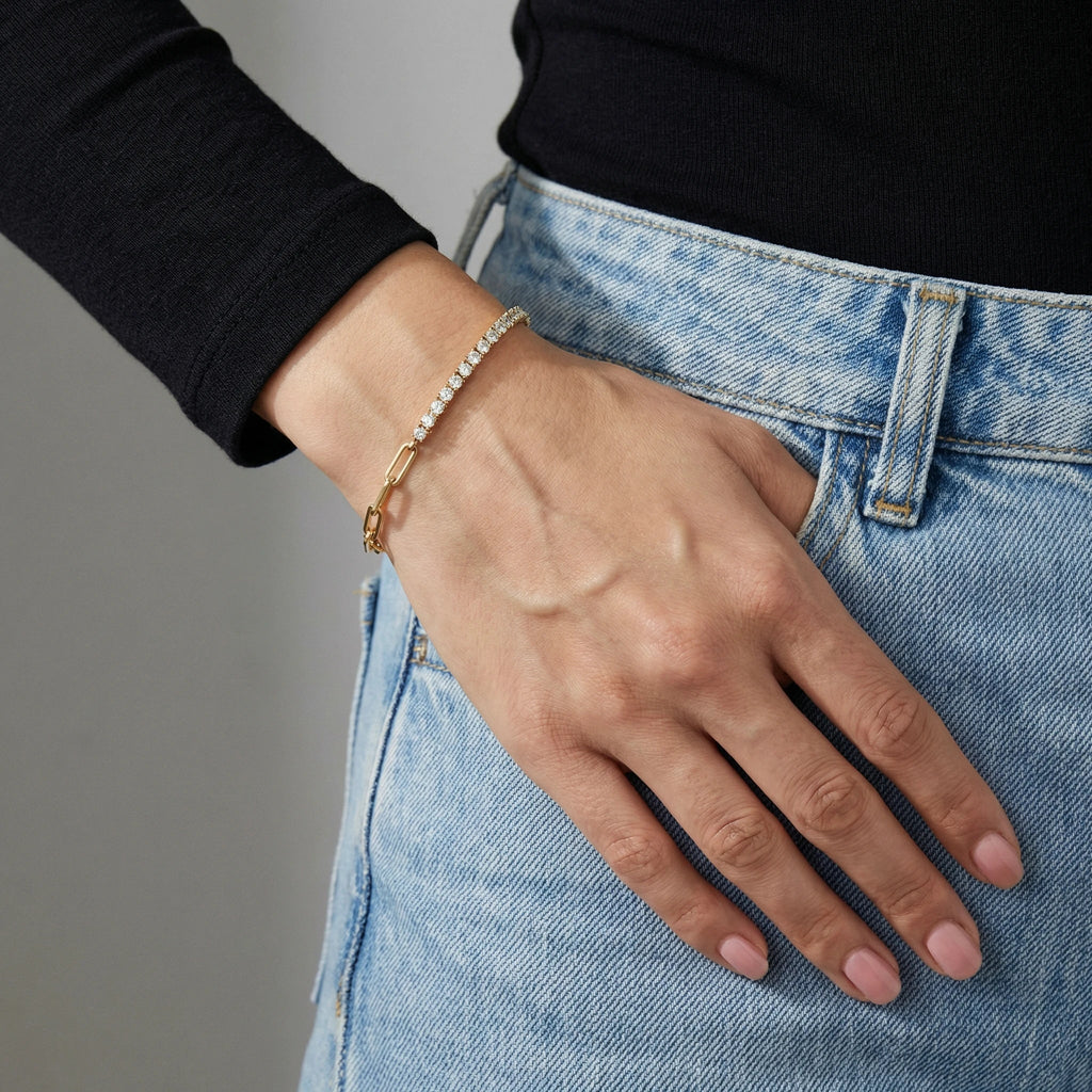 Angie White Bracelet
